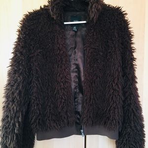 Forever21 furry jacket